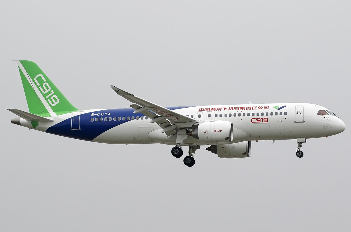 COMAC C919 Forecast Increased